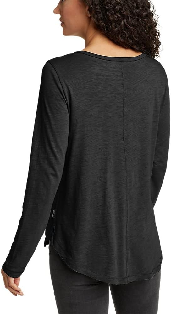 Eddie Bauer Womens Concourse LongSleeve ShirtBlack