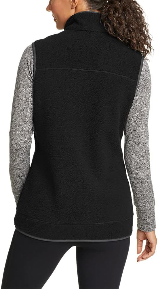 Eddie Bauer Womens Quest 300 Fleece VestBlack