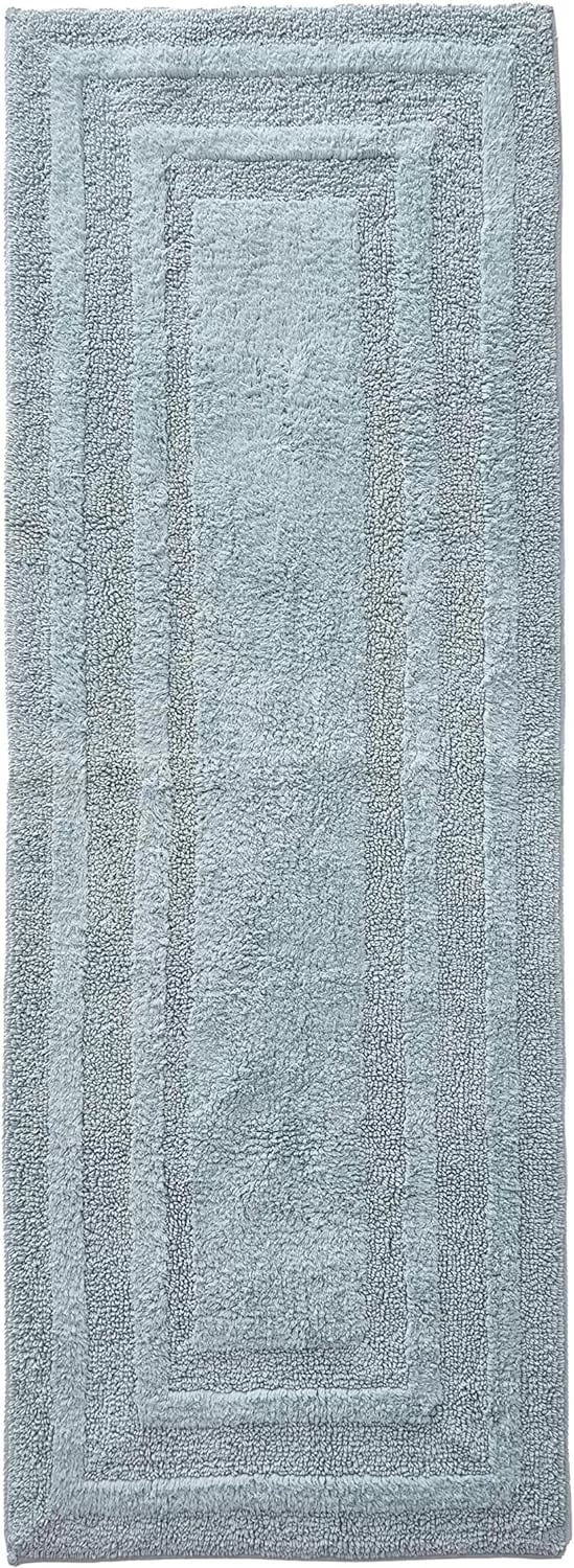 imageEddie Bauer  Bathroom Rugs Set Soft Tufted Cotton Bathroom Decor Super Absorbent ampamp Quick Dry Logan Chrome Grey 2 PieceGreen