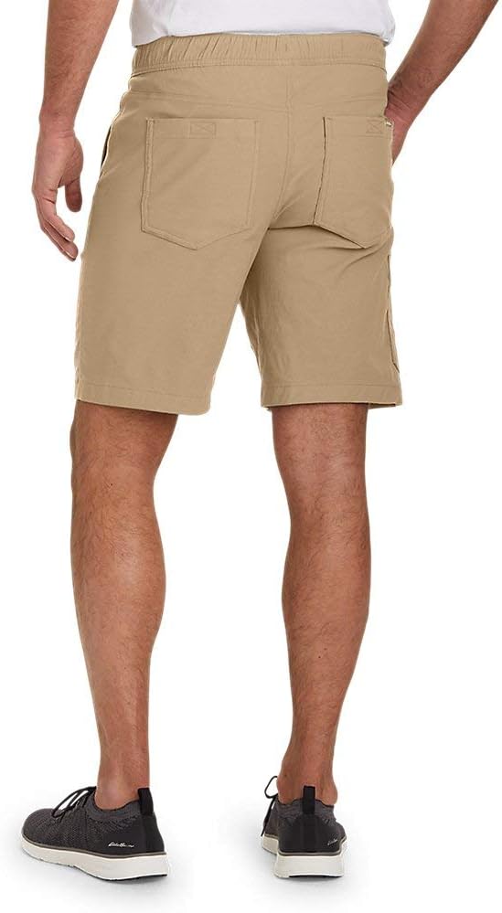 Eddie Bauer Mens Rainier PullOn ShortsLight Khaki