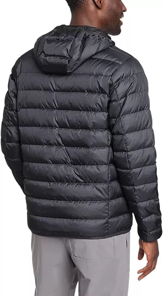 imageEddie Bauer Mens CirrusLite Hooded Down JacketDark Smoke