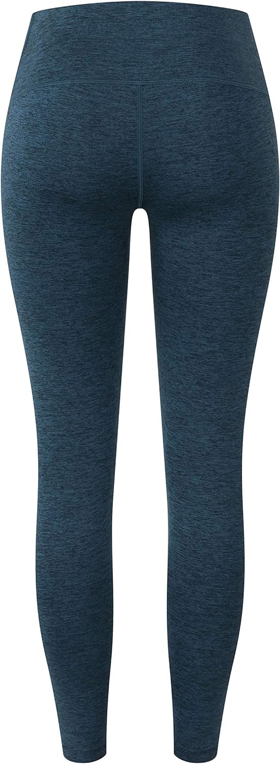 Eddie Bauer Womens Standard Midweight Brushed LeggingsDark Teal Heather