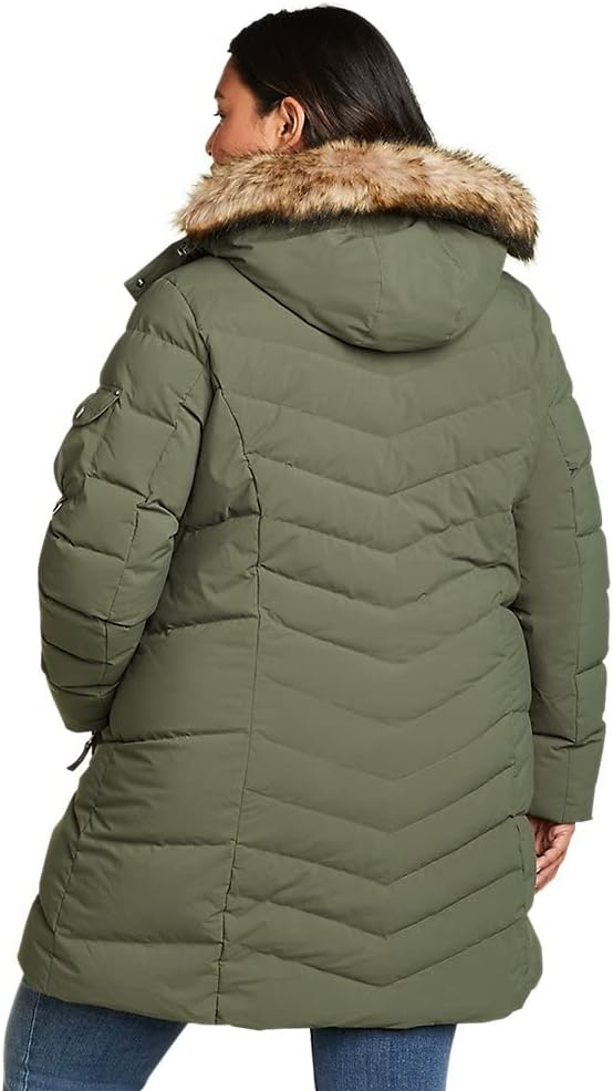 Eddie Bauer Womens Sun Valley Down ParkaPlus Capers