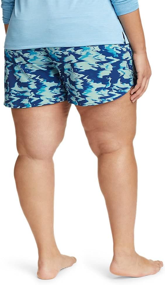 Eddie Bauer Womens Departure Amphib ShortsPlus Glacier