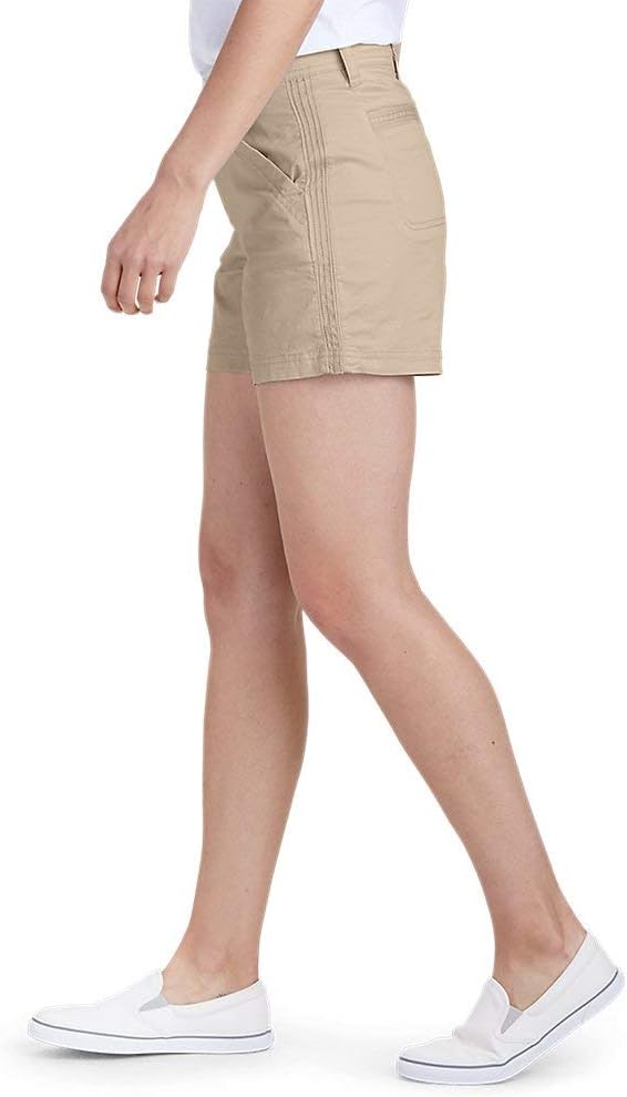 Eddie Bauer Womens Aspire Chino ShortsLight Khaki