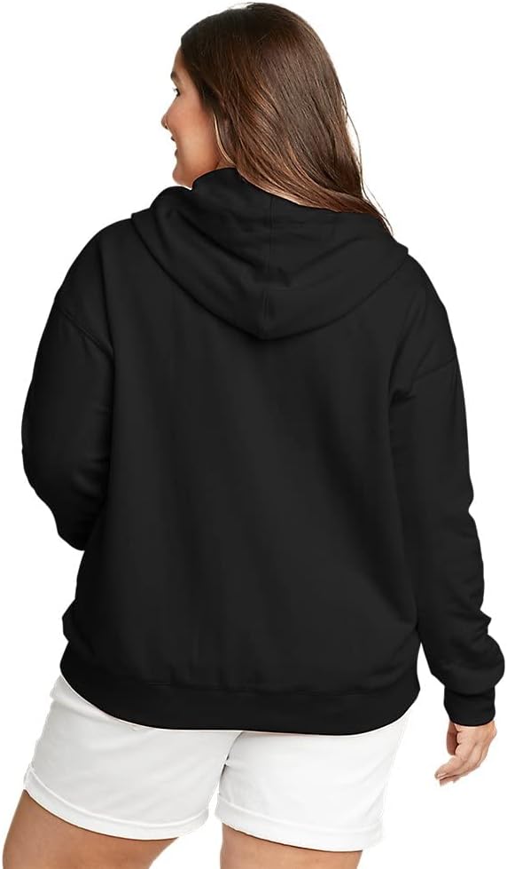 Eddie Bauer Womens Cozy Camp FullZip HoodiePlus Black