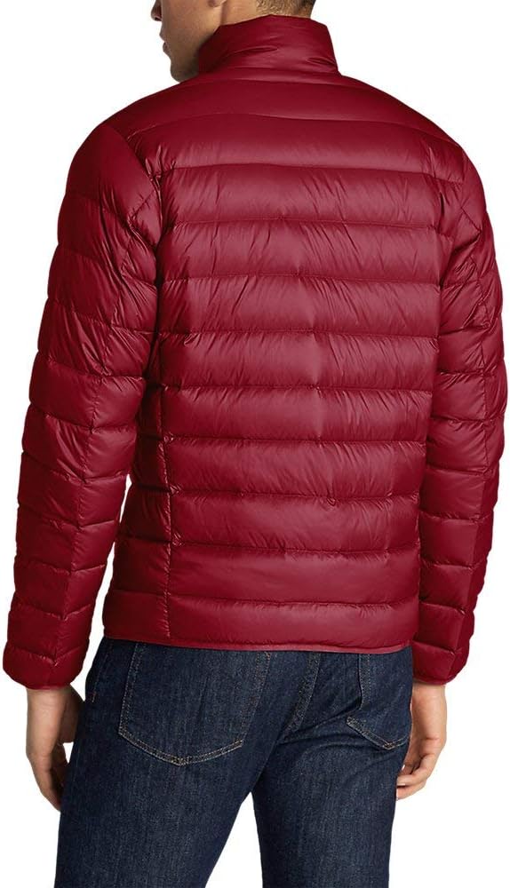 Eddie Bauer Mens CirrusLite Down Jacket Scarlet Regular MEddie Bauer Mens CirrusLite Down Jacket Scarlet Regular M