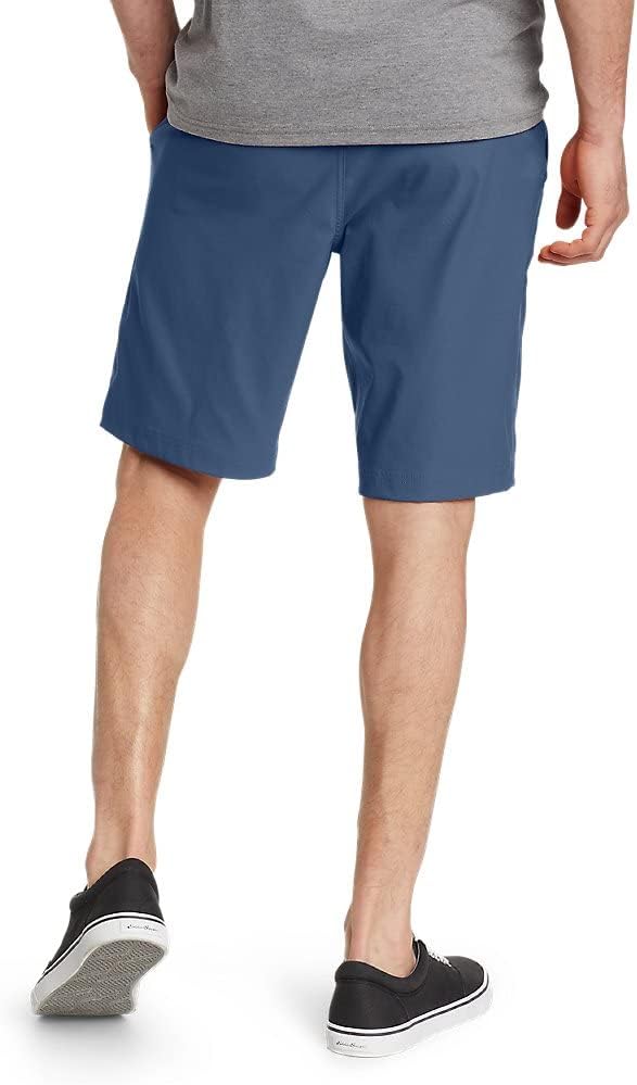 Eddie Bauer Mens Horizon Guide 10 Chino ShortsDusted Indigo