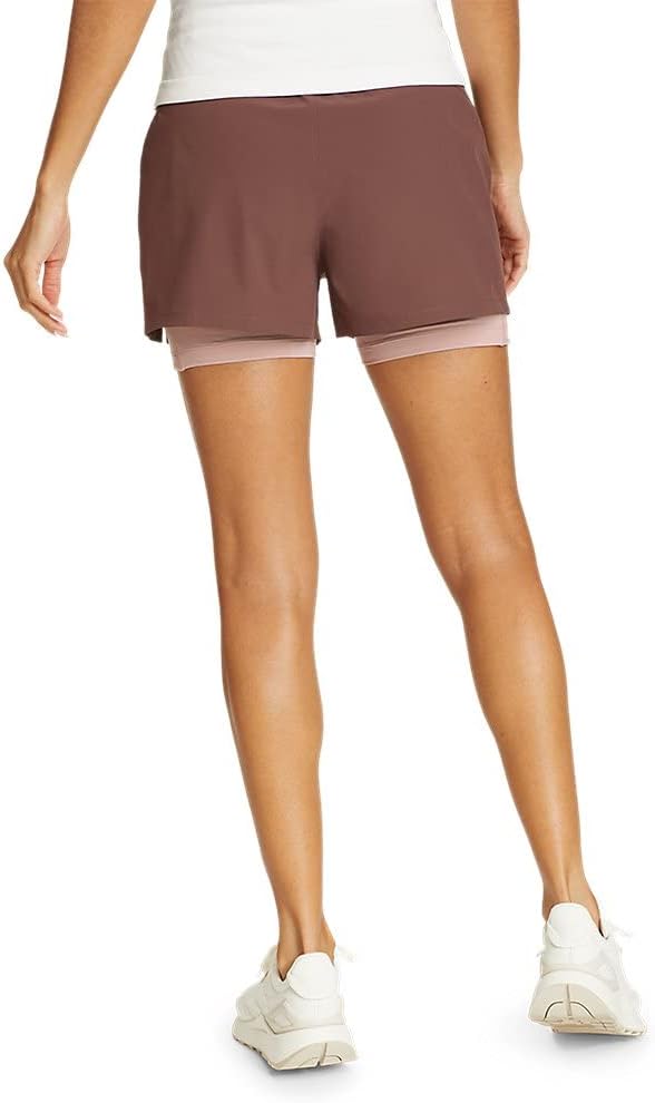 Eddie Bauer Womens Cove Trail ShortsRegular Redwood