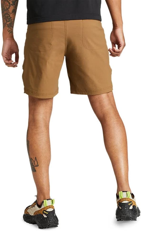 Eddie Bauer Mens Horizon Guide Wander ShortsRegular Tawny