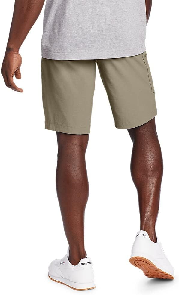 Eddie Bauer Mens Rainier ShortsRegular Light Khaki Rainier