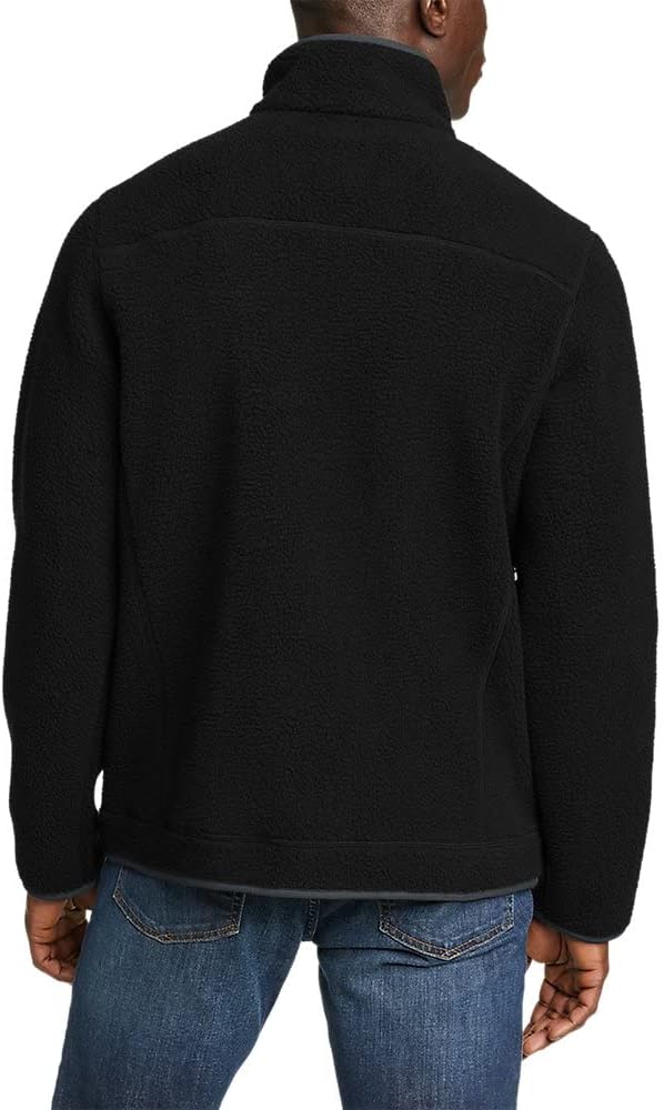 Eddie Bauer Mens Quest 300 Fleece JacketRegular Black