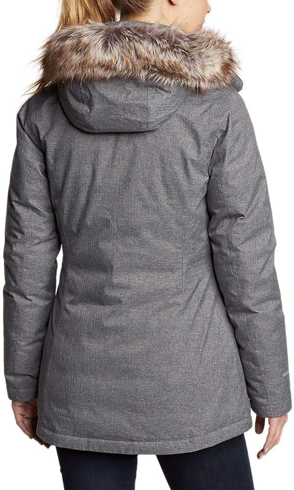 Eddie Bauer Womens Silver Lining Down ParkaChrome