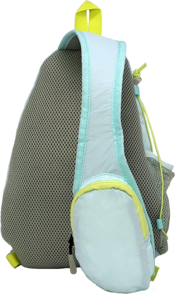 Eddie Bauer Ripstop 8L Shoulder Sling Pack with Padded AirMesh Adjustable Crossbody Strap Camo One SizeLight Aqua One Size