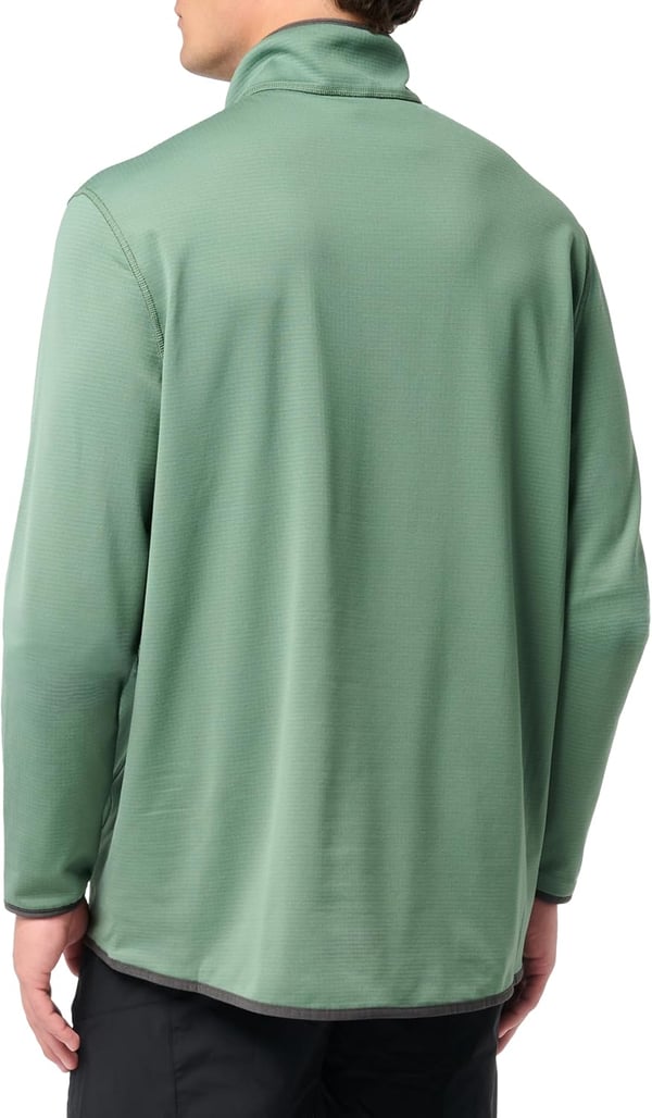 imageEddie Bauer Mens Activator Grid LongSleeve FullZip FleeceIrishgrn