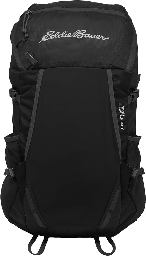 Eddie Bauer Adventurer Trail 30L Backpack wHydration Sleeve BlackBlack Adventurer Trail 30l Backpack W Hydration Sleeve