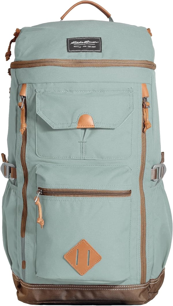 Eddie Bauer Bygone 30L Backpack TerracottaLight Heather Grey Bygone 30l Backpack