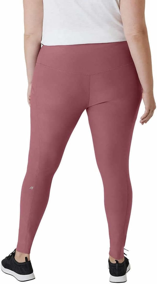 Eddie Bauer Womens Midweight High Rise Trail Tight LeggingsDark Dusty Rose