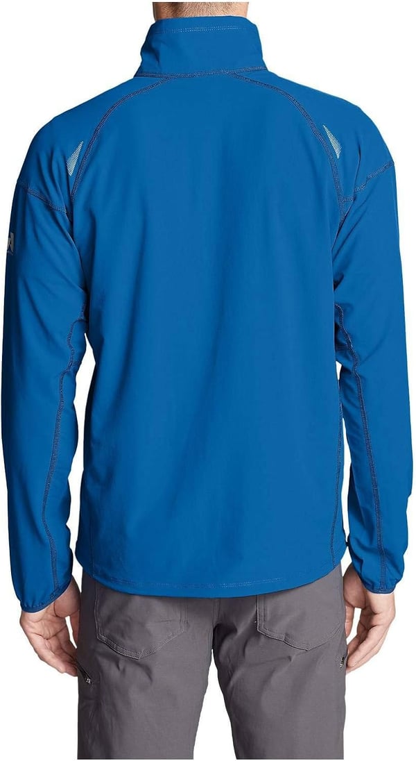 Eddie Bauer Mens Sandstone Soft Shell Jacket Ascent Blue Regular MEddie Bauer Mens Sandstone Soft Shell Jacket Ascent Blue Regular M