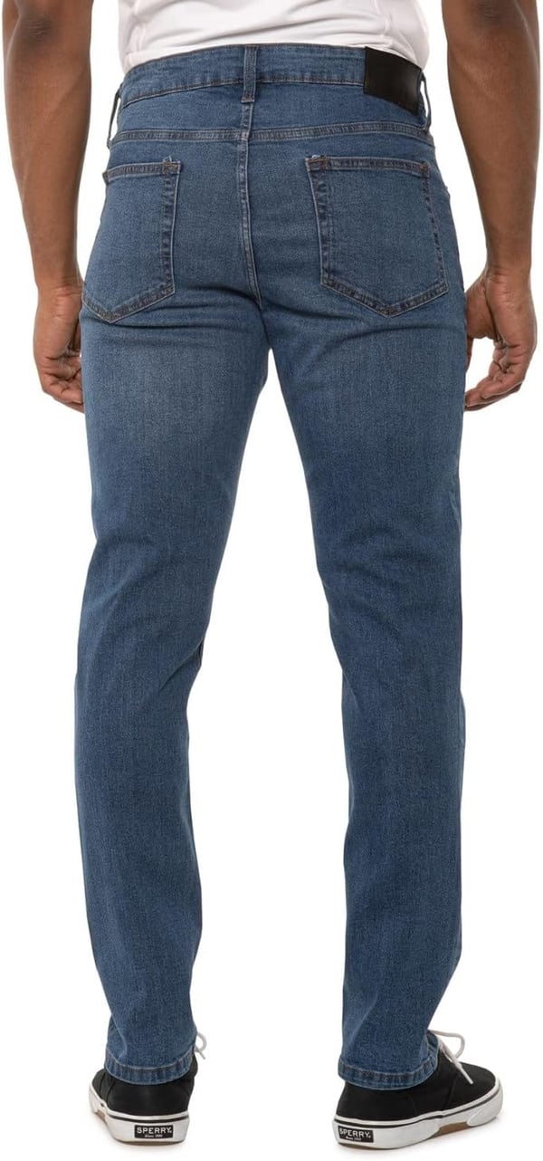 Eddie Bauer Mens Flex Jeans  Slim FitBlue Wash