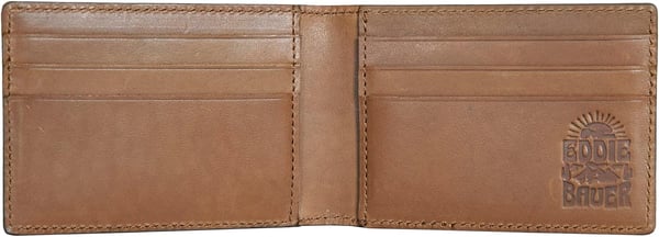 Eddie Bauer Mens Outdoor Leather Front Pocket WalletMultiple Card Slots Magnetic Money Clip ID Window Brown One SizeEddie Bauer Mens Outdoor Leather Front Pocket WalletMultiple Card Slots Magnetic Money Clip ID Window Brown One Size