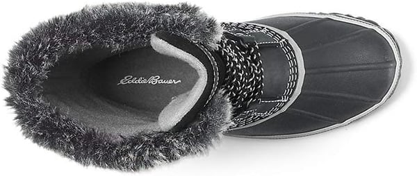 Eddie Bauer Womens Hunt Pac Deluxe BootBlack