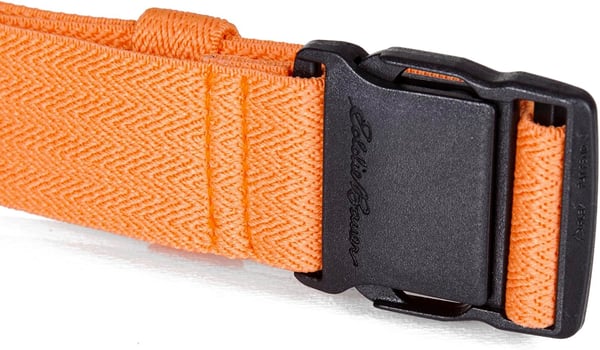 Eddie Bauer Womens Active Stretch Webbing BeltsOrange