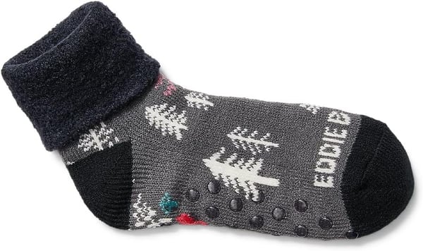 Eddie Bauer Womens Fireside Lounge SocksDark Smoke