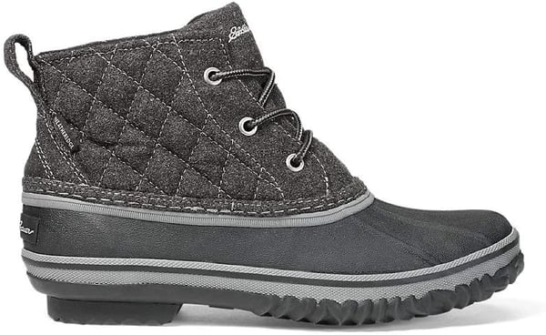 Eddie Bauer Womens Hunt Pac Mid Boot  FabricCharcoal