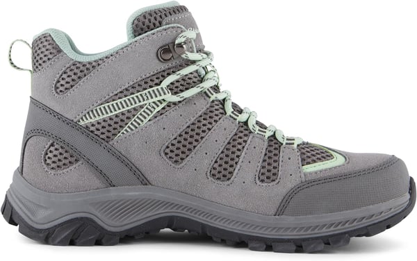 Eddie Bauer Womens Astoria Hiking BootLight GreyAqua