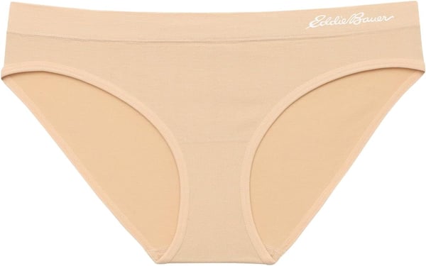 Eddie Bauer Womens Bikini Underwear 3 PackNudeBlackHirise