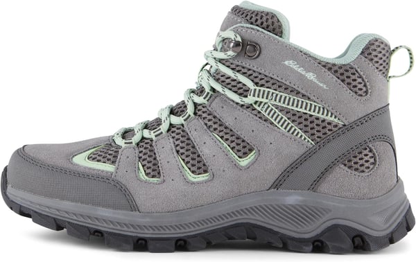 Eddie Bauer Womens Astoria Hiking BootLight GreyAqua