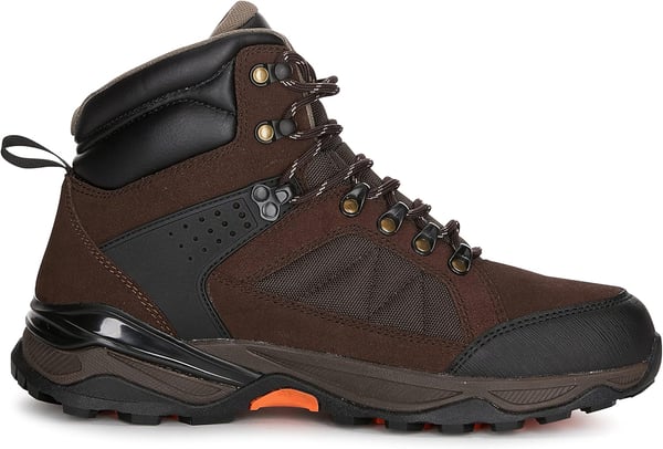 Eddie Bauer Mens Mount Hood Waterproof Hiking BootsChocolate Brown