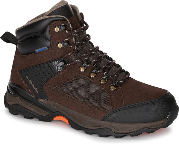 Eddie Bauer Mens Mount Hood Waterproof Hiking BootsChocolate Brown