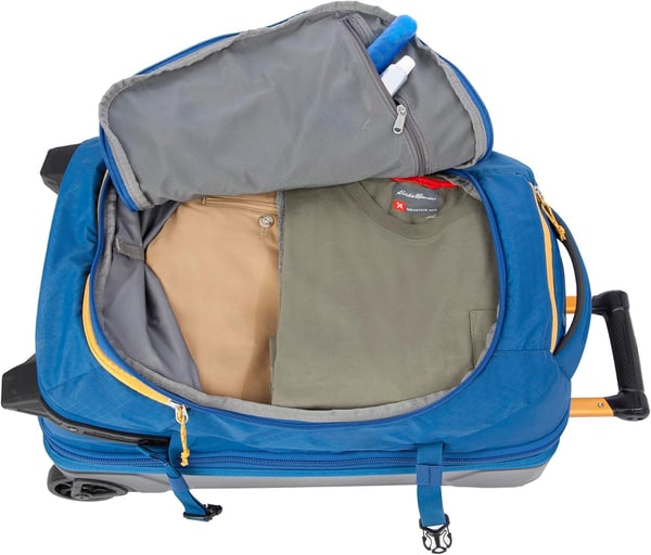 Eddie Bauer Expedition Duffel Bag 20  Made From Rugged Polycarbonate and NylonTrue Blue Expedition Duffel 22