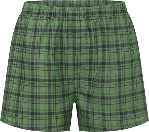 Eddie Bauer Mens Woven Comfortable Boxer Shorts Underwear 3 PackRed TartanGrey StewardFraser Plaid