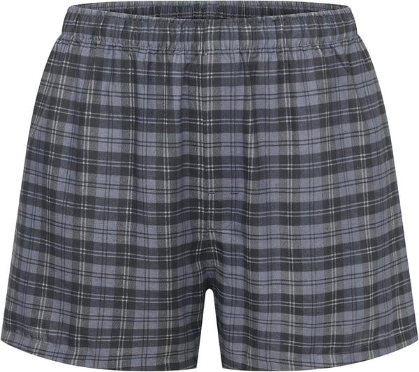 Eddie Bauer Mens Woven Comfortable Boxer Shorts Underwear 3 PackHunter PlaidNavy TartanBlack Douglas Check