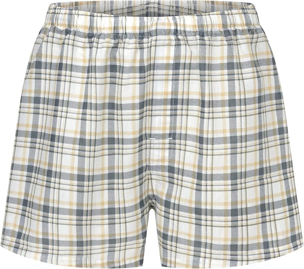 Eddie Bauer Mens Woven Comfortable Boxer Shorts Underwear 3 PackRed TartanGrey StewardFraser Plaid