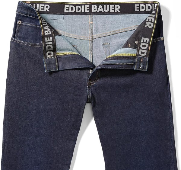 imageEddie Bauer Mens Voyager Flex 20 Slim Fit JeansDk Indigo