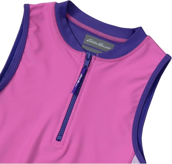 Eddie Bauer Girls Tankini Swim Set  UPF 50 Quick Dry Tankini and Bikini Bottom Swimsuit for Girls XSXLSuper Pink