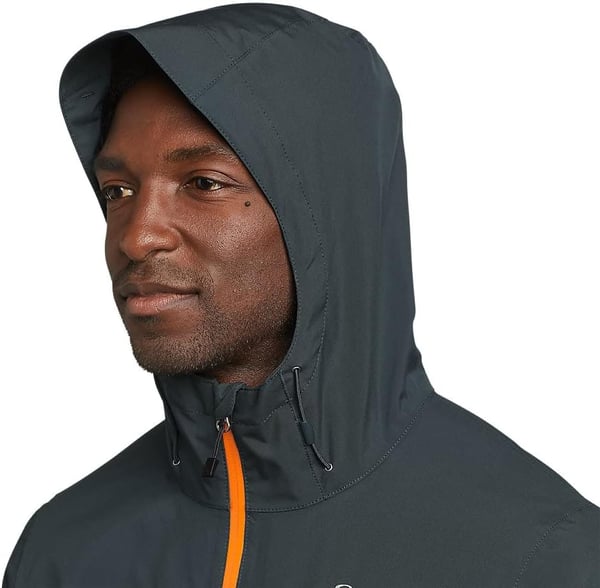 Eddie Bauer Mens Cloud Cap Stretch 20 Rain JacketBlack