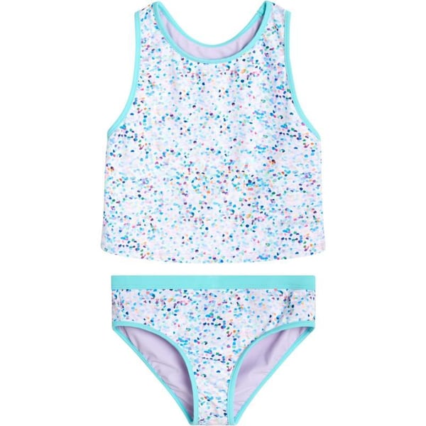 Eddie Bauer Girls Tankini Swim Set  UPF 50 Quick Dry Tankini and Bikini Bottom Swimsuit for Girls XSXLPastel Lilac