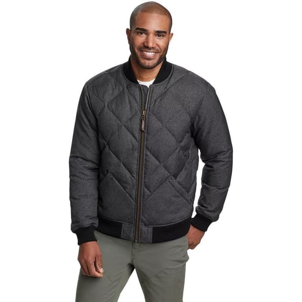 Eddie Bauer Mens 1936 Skyliner Down JacketCharcoal Heather