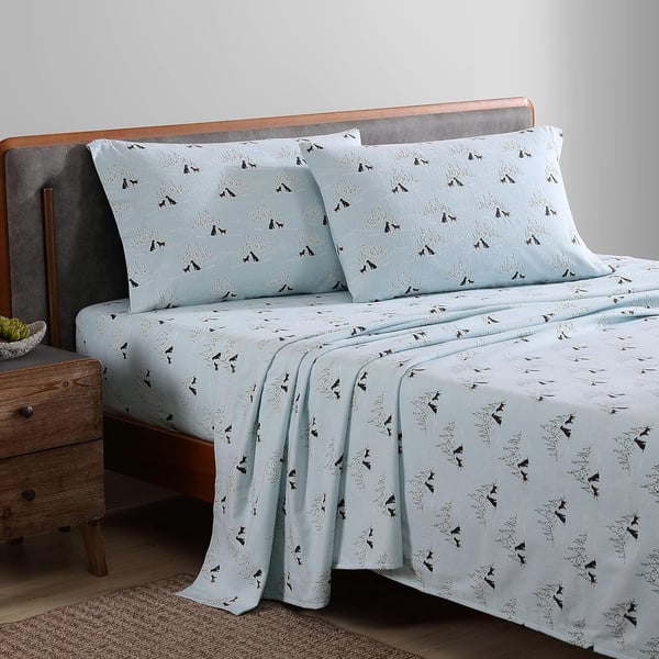 Eddie Bauer  Flannel Collection  Cotton Bedding Sheet Set PreShrunk amp Brushed for Extra Softness Comfort and Cozy Feel King Dog FriendsEddie Bauer  Flannel Collection  Cotton Bedding Sheet Set PreShrunk amp Brushed for Extra Softness Comfort and Cozy Feel King Dog Friends