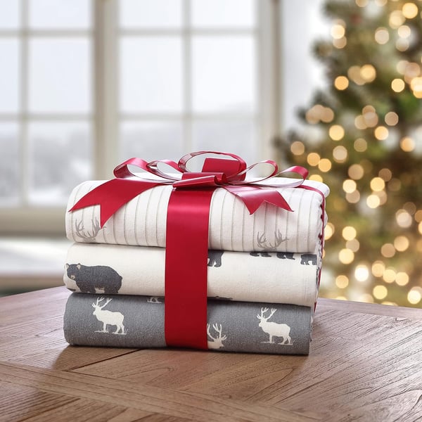 Eddie Bauer  Flannel Collection  Cotton Bedding Sheet Set PreShrunk amp Brushed for Extra Softness Comfort and Cozy Feel Queen Elk GroveEddie Bauer  Flannel Collection  Cotton Bedding Sheet Set PreShrunk amp Brushed for Extra Softness Comfort and Cozy Feel Queen Elk Grove