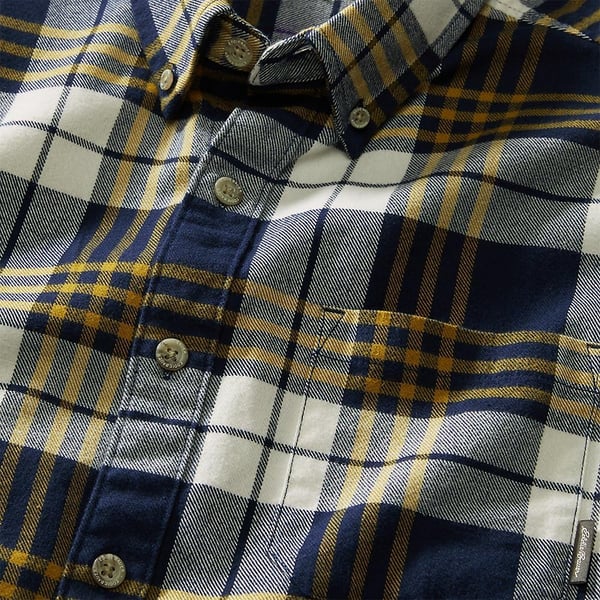 Eddie Bauer Mens Eddies Favorite Classic Fit Flannel Shirt  PlaidTall Nordic