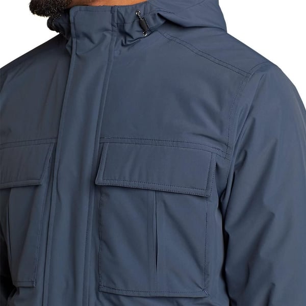 Eddie Bauer Mens Rainfoil Insulated ParkaBlack