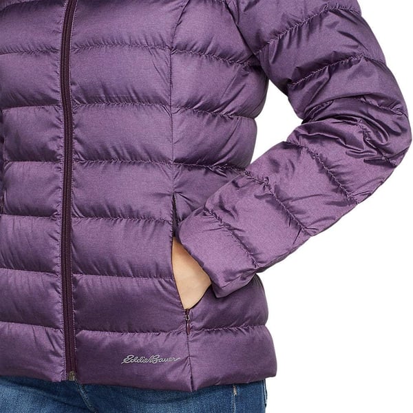 Eddie Bauer Womens CirrusLite Down Hooded Jacket Dk Plum Regular MEddie Bauer Womens CirrusLite Down Hooded Jacket Dk Plum Regular M