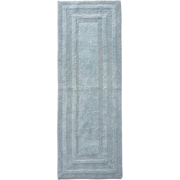 Eddie Bauer  Bathroom Rug Runner Soft Tufted Cotton Bathroom Decor Super Absorbent amp Quick Dry Logan Medium Brown 60 x 22Green Runner 60 x 22