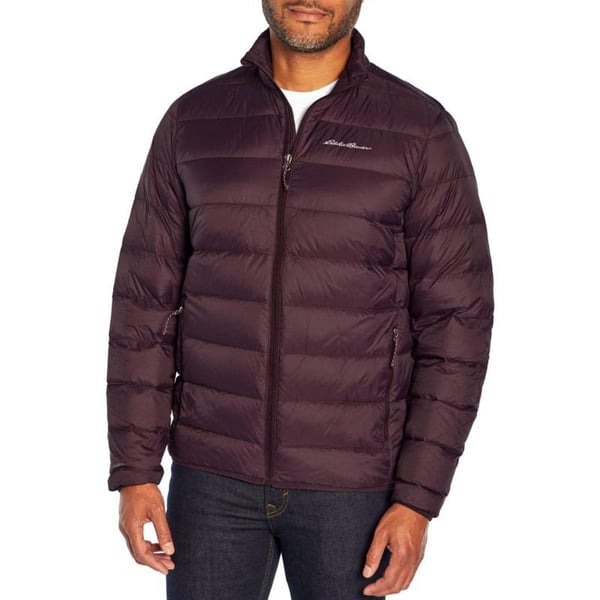 Eddie Bauer Mens CirrusLite Down JacketPlumMoonless Night